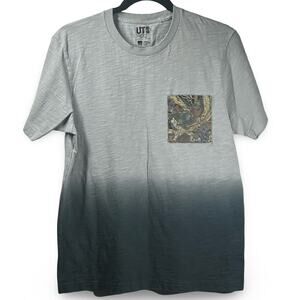 Uniqlo Museum of‎ Fine Arts Graphic Pocket Tee Unisex Size Small Casual Eclectic